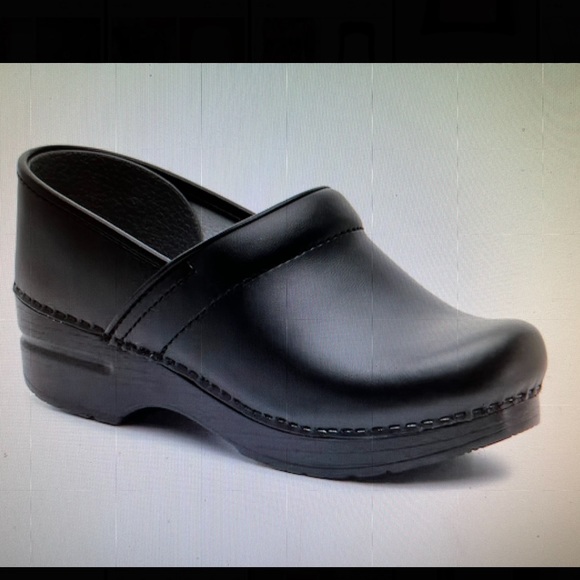 Dansko Shoes - WOMENS DANSKO PROFESSIONAL CLOGS BLACK SIZE UK 40 US 9.5-10 NEW!